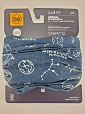 Buff Multifunctional Neckwear Gaiter UPF 50 Jasper Dark Sky Preserve Navy