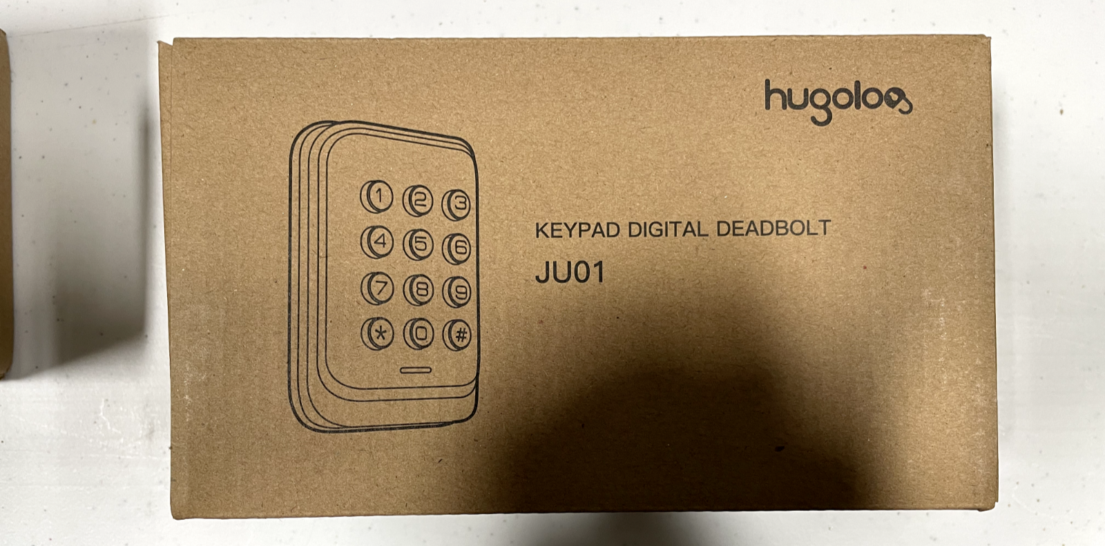 BRAND NEW Hugolog JU01 Digital Deadbolt Keyless Entry Lock-image