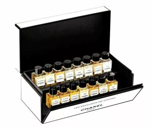 LES EXCLUSIFS DE CHANEL DISCOVERY SET Miniature Sample Size 4ml x 15