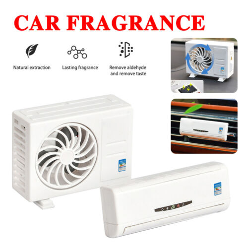 Solar Car Outlet Air Freshener Air Conditioner Model Air Aromatherapy Interior - Picture 1 of 22