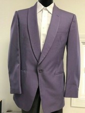 Retro Purple Miami Vice tuxedo Coat