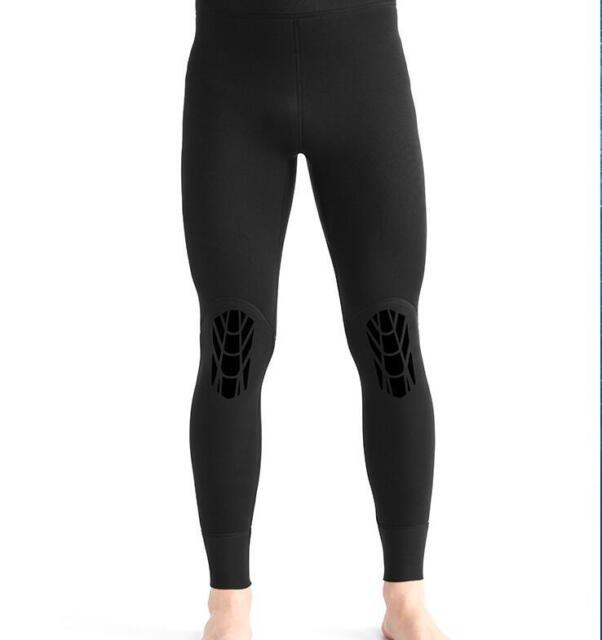 New 3mm Men Wetsuit Snorkeling Diving Trousers Sports Fitness Long Pants gift FV11556
