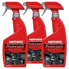 Mothers 05324 Protectant Rubber-Vinyl-Plastic Care 24 Fl Oz Spray - 3 PACK