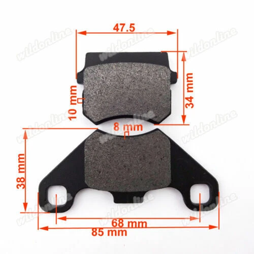 Bremsbeläge Quad-, SSV- & UTV-Teile & -Zubehör mit Quad-Kraftrad