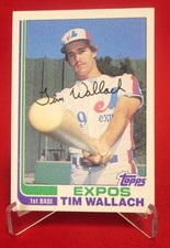 Tim Wallach 1982 Baseball Card TOPPS #191 EX-MT