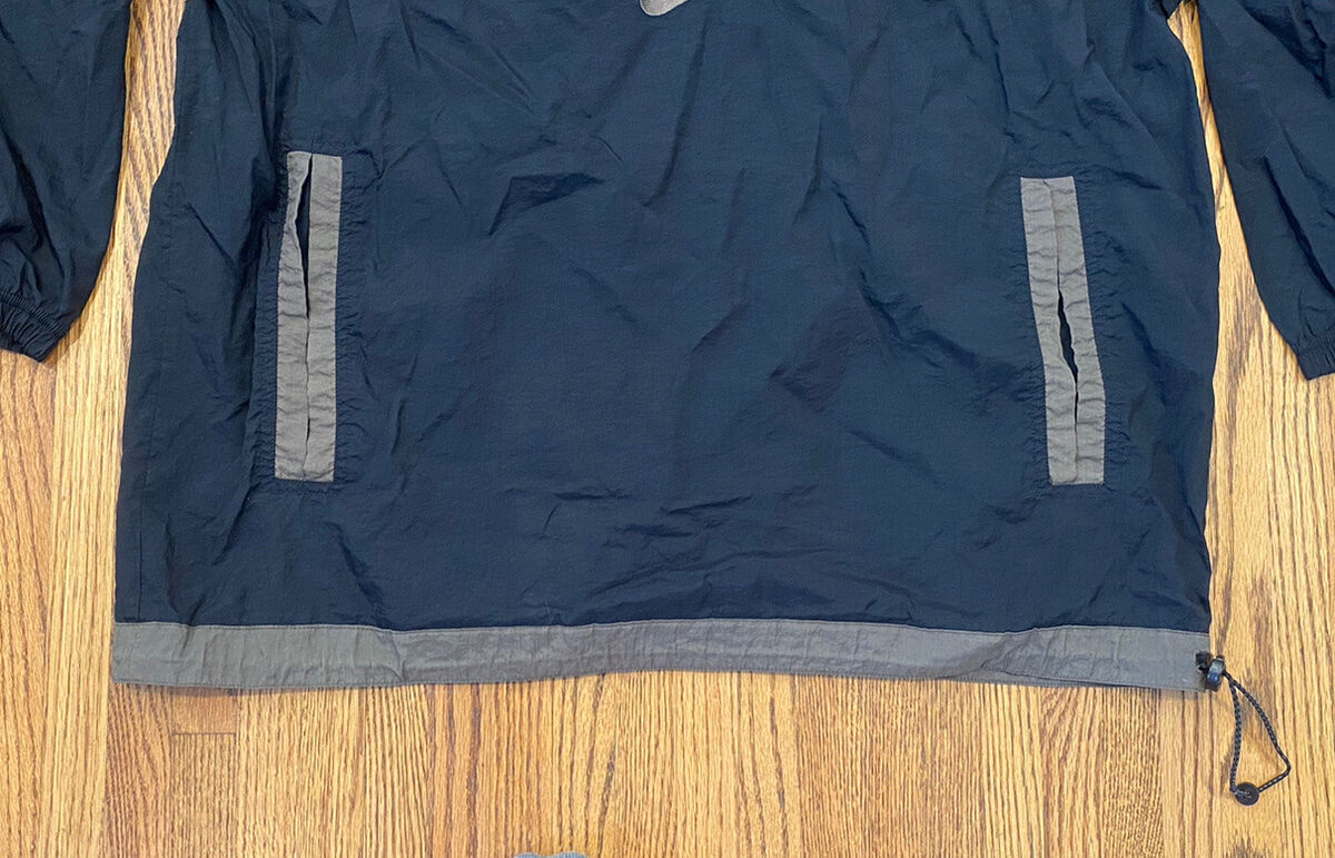 Nike Athletic Vintage 90s Center Swoosh Check Hooded Anorak Nike Athletic Vintage 90s Center Swoosh Check Hooded Anorak