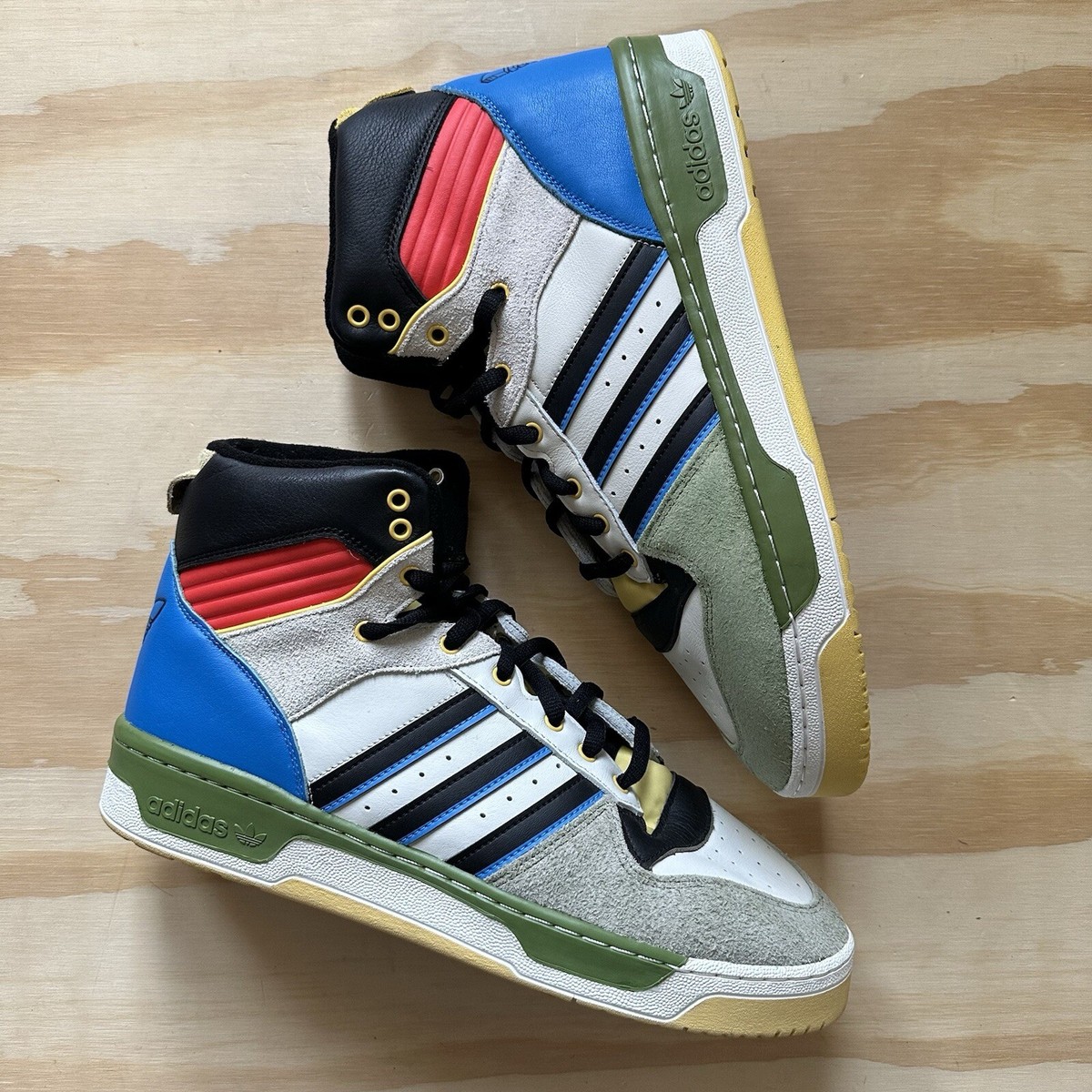 adidas Hebru Brantley x BBC x Rivalry Hi Fly Boy Size 13.5 Men