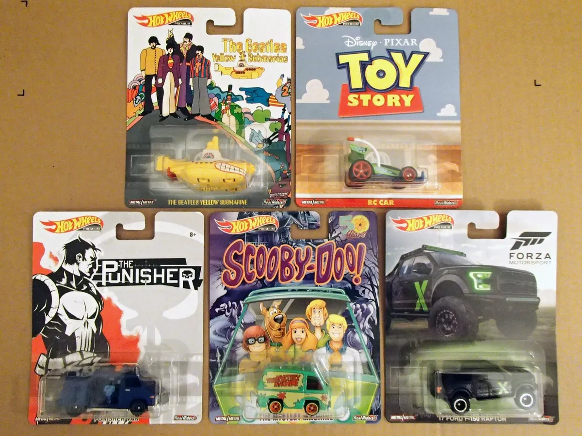 HOT WHEELS PREMIUM 2019 Replica Retro Entertainment Mix 4 FULL