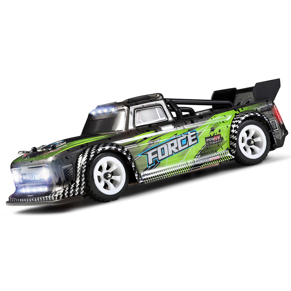 Wltoys 284131 Mini 4WD RC Drift Car Electric Short Truck Alloy Base Model  Toy with Light