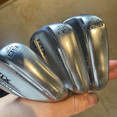 Set of 3 RTX ZIPCORE Wedges 52 56 60 Mid/10° | eBay