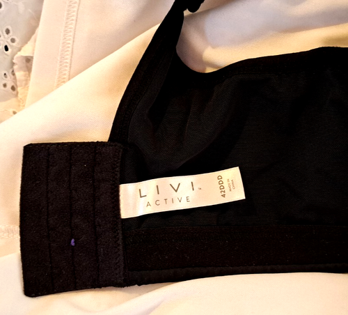 Cacique Livi Active Sports Bra Sz 42DDD in Rich Blue and Black - Bild 7 von 11