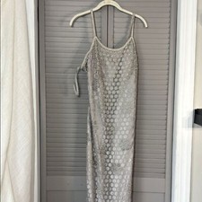 U&I Elegant Gray Dress NWT Size: M