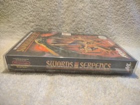 Swords and Serpents (NES 1990) CIB + Case Protector VGC Cleaned & Tested VINTAGE