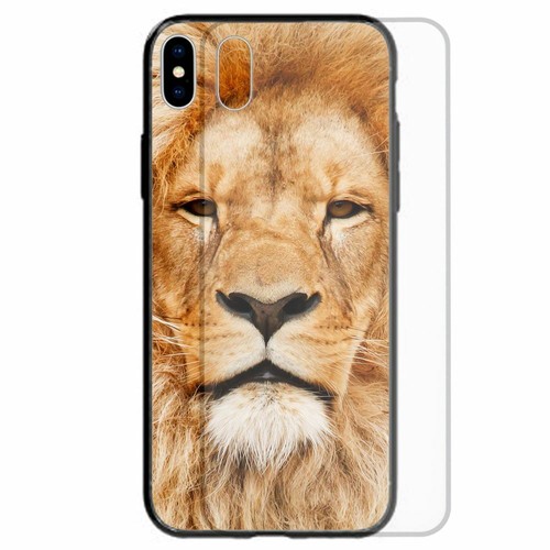 For Huawei Phone Series - Lion Theme Tempered Glass Back Cover Phone Cover #1 - Picture 5 of 13