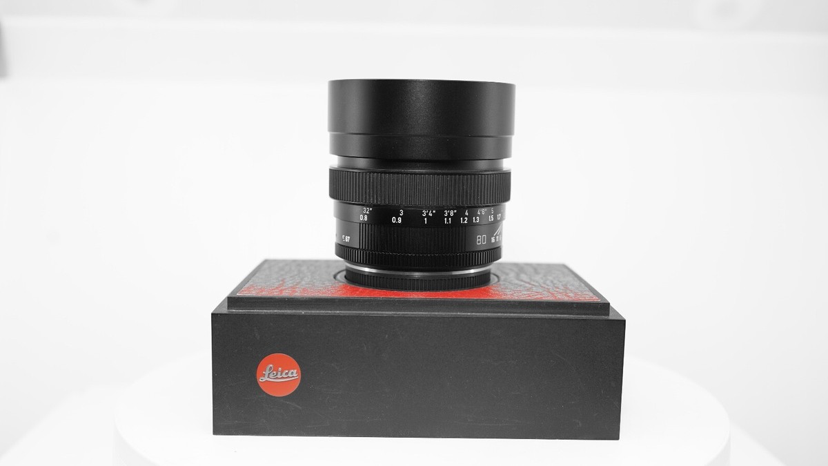 sale★極上美品★Leica SUMMILUX-R 80mm/1.4 3cam Leica SUMMILUX-R 80mm f/1.4 3 Cam Lens Boxed #3398698 