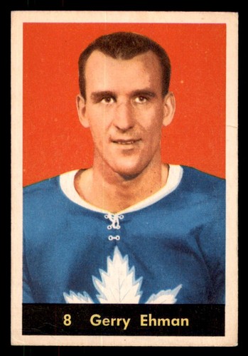Gerry Ehman #8 1960 Parkhurst card