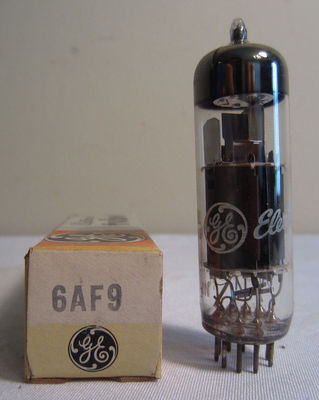 GE General Electric 6AF9 Electronic Vacuum Tube In Box NOS