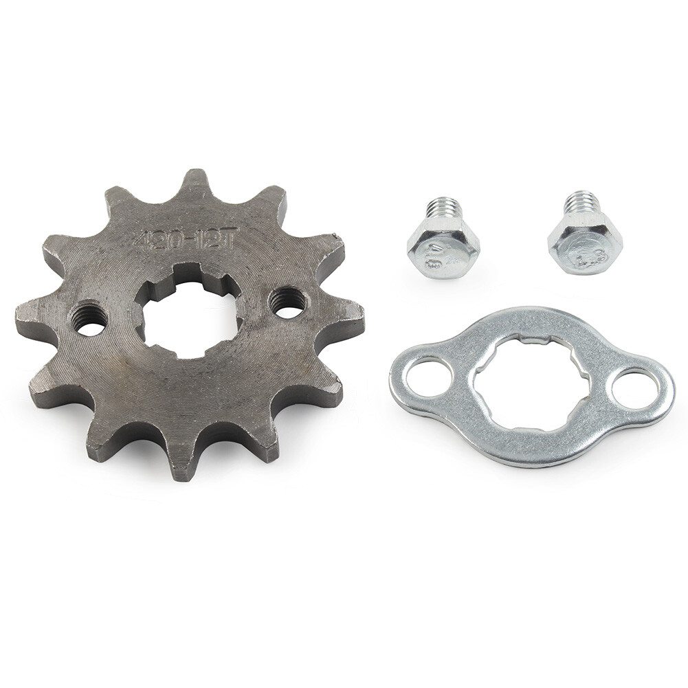 420-12T 17mm Front Chain Sprocket For 50cc 70cc 90cc 110cc 125cc