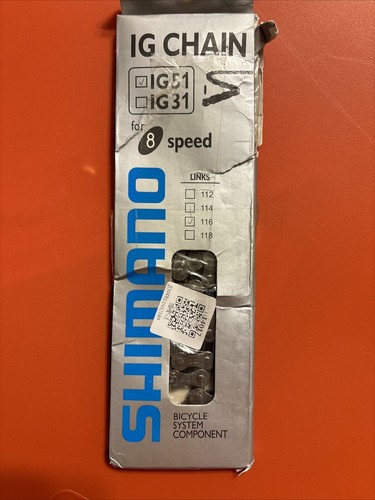 NOS NIB SHIMANO STX CN-HG51 CHAIN - 116 LINKS - 6/7/8 SPEED