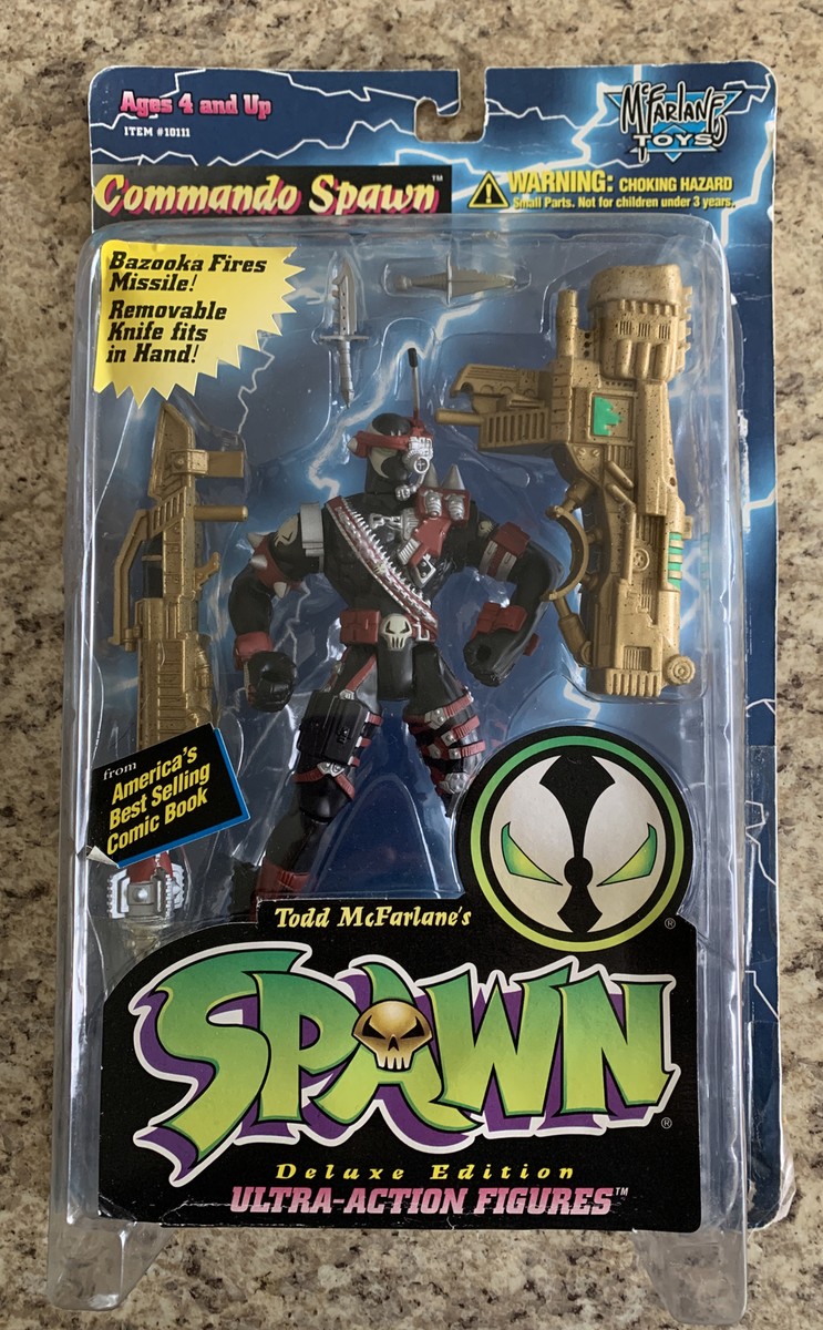 Spawn Action Figure Commando Deluxe Edition 1995 McFarlane