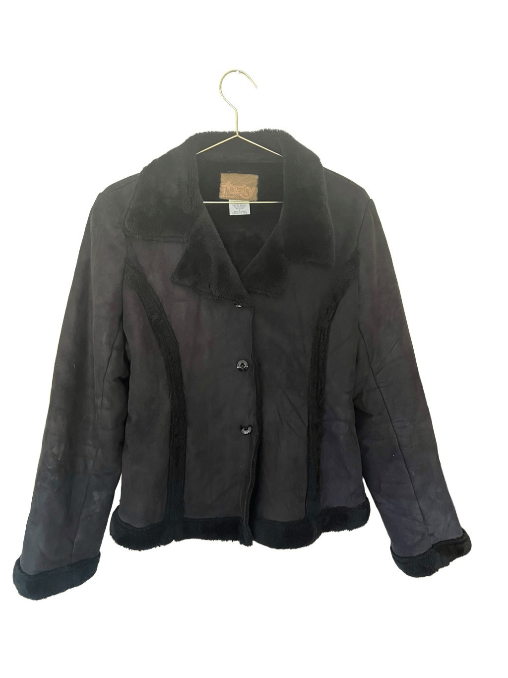 Faux shearling jacket - image 1