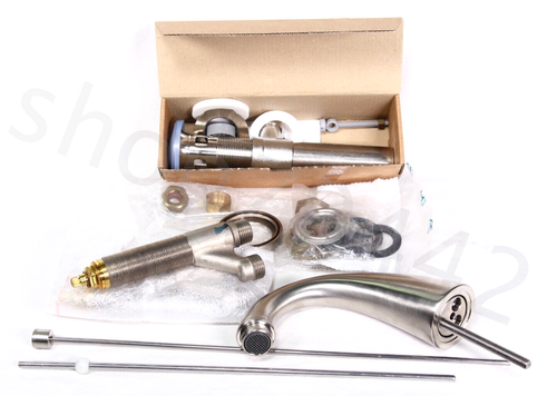 ROHL Country Collection Faucet & Parts Satin Nickel NEW Incomplete As Is Shown - Picture 5 of 10