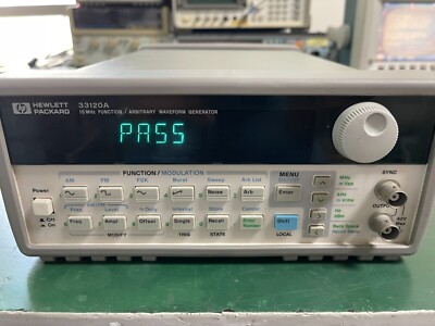 HP Agilent 33120A 15 MHz Function / Arbitrary Waveform Generator _6616