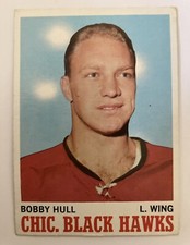 1970-71 TOPPS #15 BOBBY HULL EXMT BLACKHAWKS HOF *X45462 1970-71 TOPPS #15 BOBBY HULL EXMT BLACKHAWKS HOF *X45462
