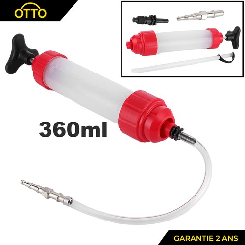 Kit Seringue Huile Moteur 26 Pièces – Adaptateurs Vidange ATF Transmission Auto/Manuelle – Pompe à Huile Ultra Précise