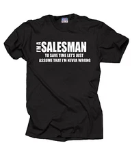 Salesman T-Shirt Gift For Salesman Profession Tee Shirt