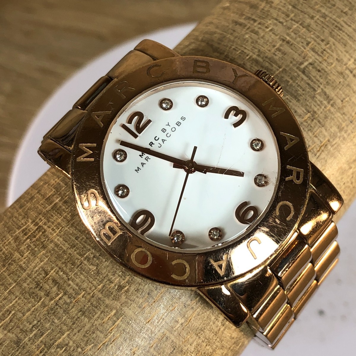 Marc by Marc Jacobs Women MBM3077 Rose Gold Stainless Steel Quartz 