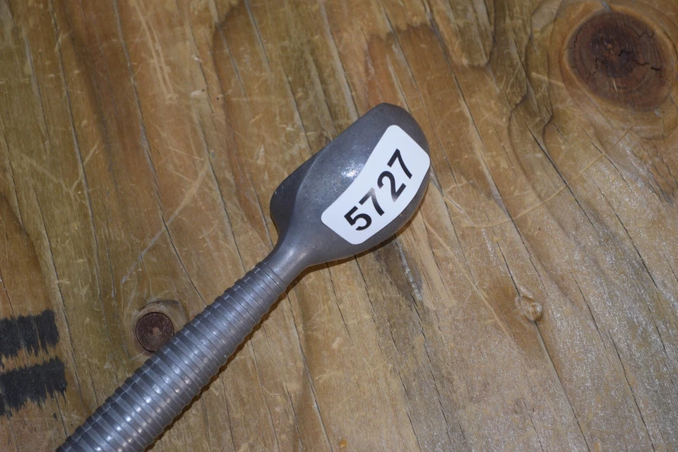 Herramienta de cocina vintage de aluminio con mango acanalado de alta resistencia EE. UU. 5727 Foto 3 de 3