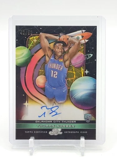 2025 Topps Cosmic Chrome Thomas Sorber Base (RAW)