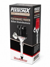 Pertronix Flame-thrower D131710 Billet Distributor Ford 351w V8 Black Cap New