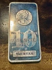 10 oz Silver Bar unpolished stacker bar