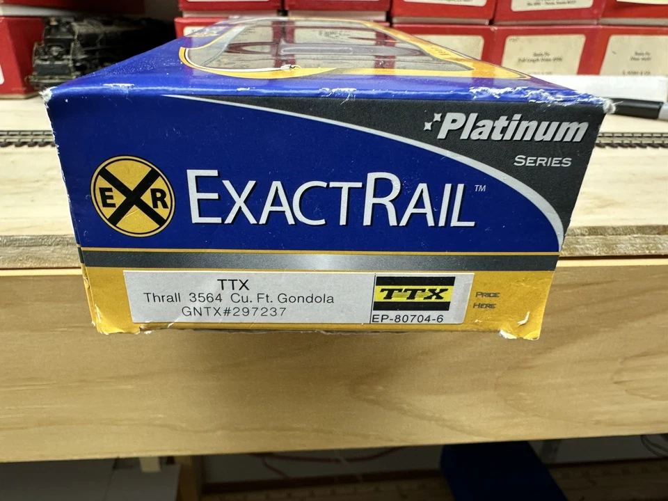 Exactrail Platinum TTX Thrall 3564 Cu Ft Gondola GNTX#297237 NOS - Image 2 of 2