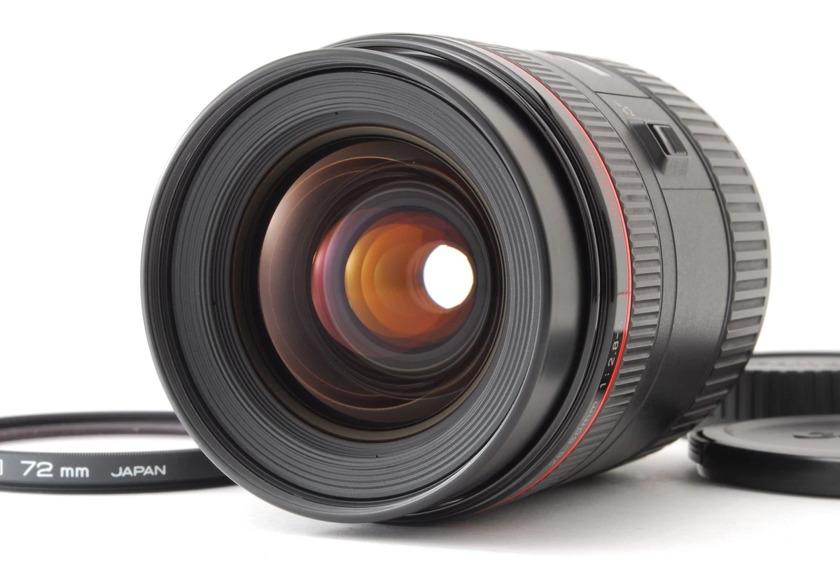 Canon EF Camera Lenses 28-80mm Focal f/2.8-4 Maximum Aperture for