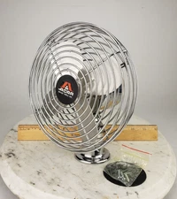 6" ACAR Industries 12v DC 2 Speed Truck Bus Fan NOS Vintage Semi