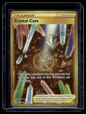 2021 Pokemon Evolving Skies Secret Rare Crystal Cave 230/203 (CF)