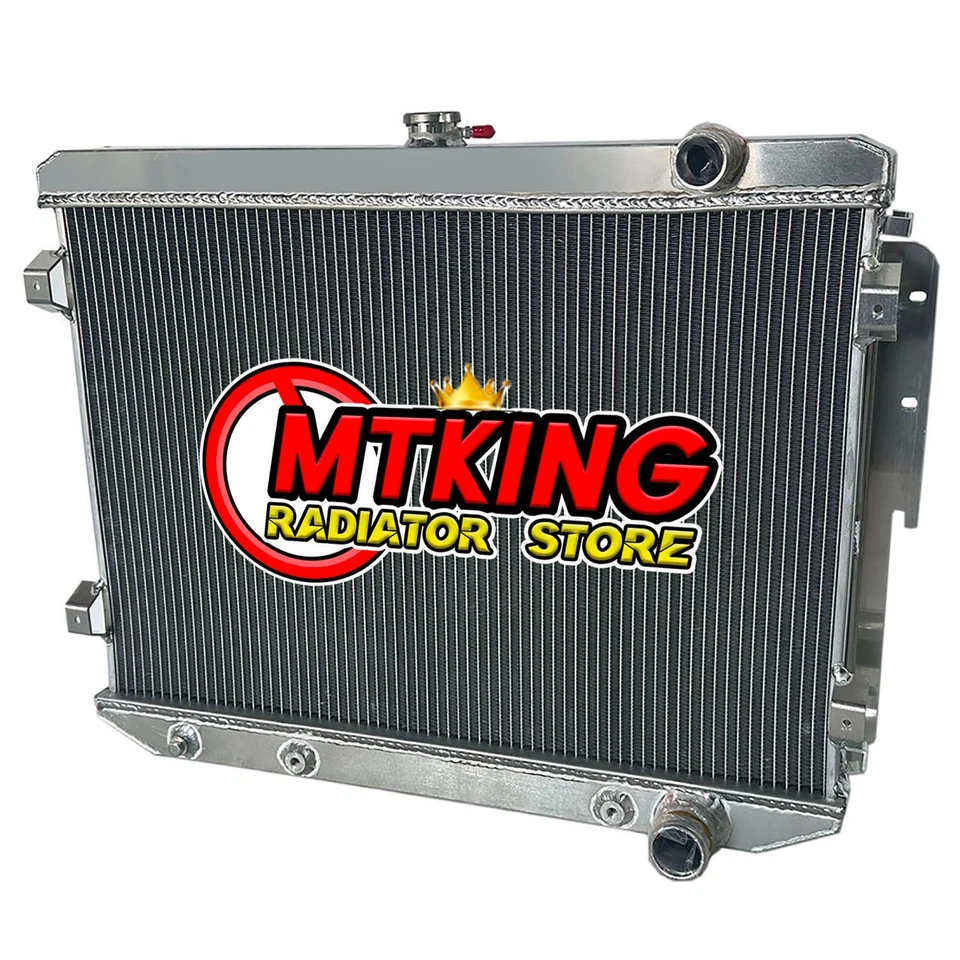 Radiador de aluminio para Dodge Coronet Chrysler New Yorker Mopar 1973-1979 7,2 440 Foto 3 de 4