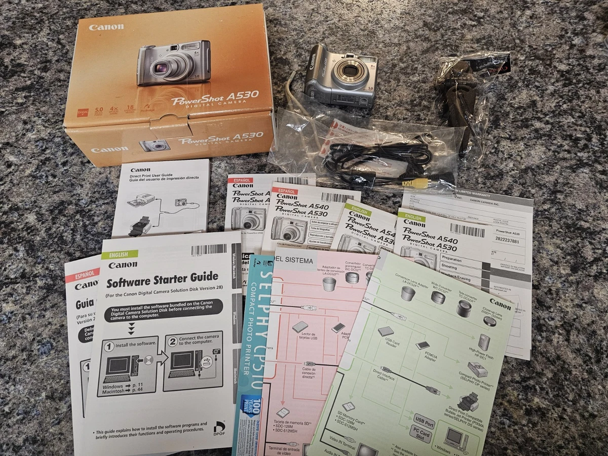 Canon PowerShot A530 Digital Cameras for Sale - Shop New & Used