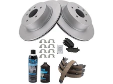 For 2006-2009 Nissan 350Z Brake Pad Rotor Shoe Drum Kit Rear 41197DSFV 2007 2008