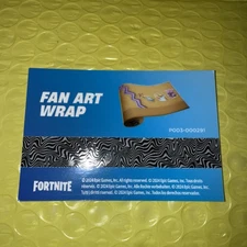 Fortnite Fan Art Wrap RARE