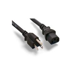 5ft Universal Power Cord NEMA 5-15P to IEC320...
