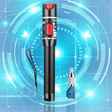 1Pc Fiber Optic Visual Fault Locator VFL Fiber Optic Cable Tester with 1Pcs Sing