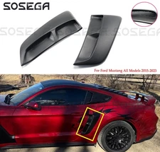 2Pcs For Ford Mustang 2015-23 Unpainted Rear Fender Panel Side Body Flare Scoops