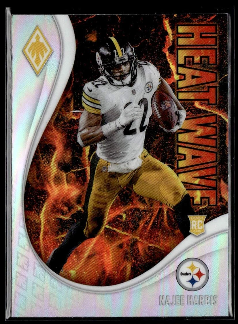 Najee Harris Panini Phoenix Heat Wave #20 Base