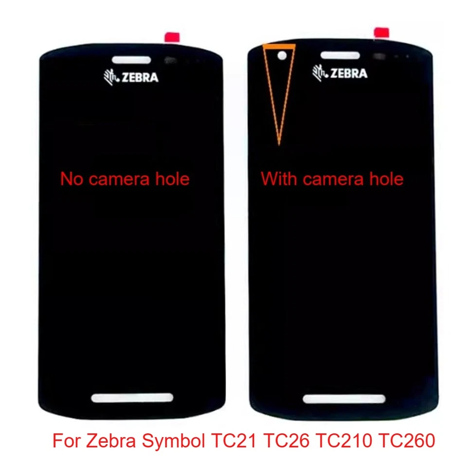 Pantalla LCD + Digitalización de pantalla táctil PROBADO para Zebra Symbol TC21 TC26 TC210 TC260 Foto 2 de 4