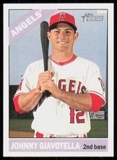 2015 Topps Heritage Johnny Giavotella Angels #624