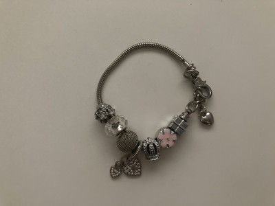 Pandora Bracelet With Approx 7 Charms